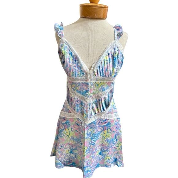 For Love & Lemons Midsummer Floral Slip Dress. Size Medium. NWT - Picture 2 of 7